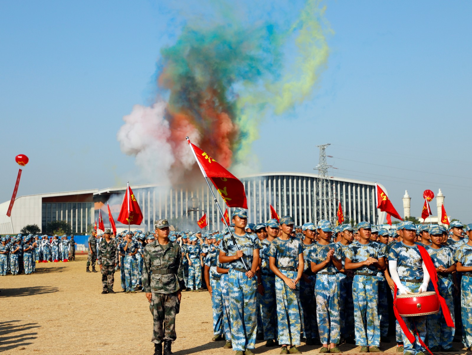 2021年軍訓閉幕式暨開學典禮